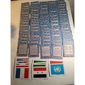 1991 Topps Desert Storm Trading Cards 2nd Series Complete #89 - #176 W stickers